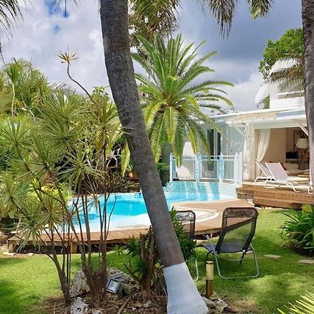 Villa Iguanou Et Piscine En Bord De Mer Proche Plages Marina Et Golf Saint-Francois (Grande-Terre) Exterior foto