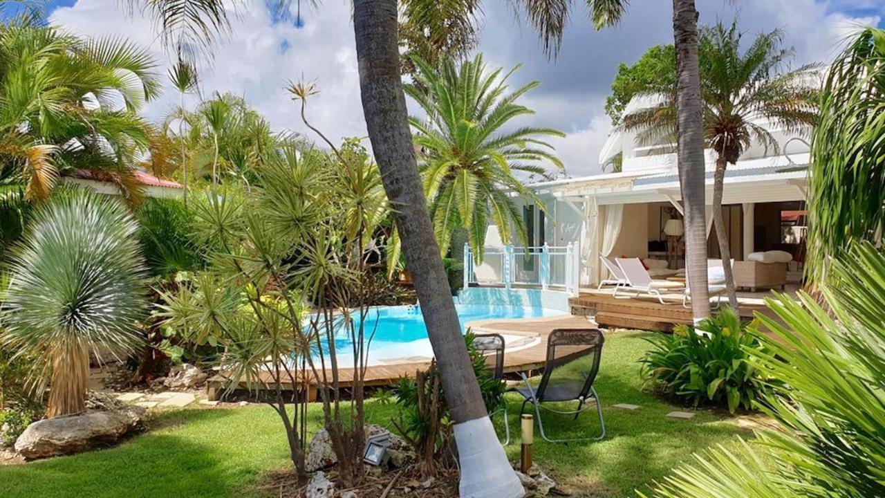 Villa Iguanou Et Piscine En Bord De Mer Proche Plages Marina Et Golf Saint-Francois (Grande-Terre) Exterior foto