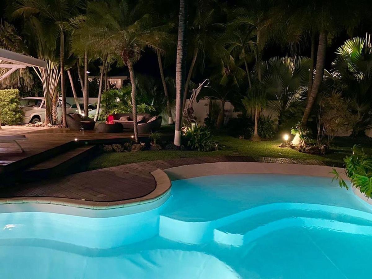 Villa Iguanou Et Piscine En Bord De Mer Proche Plages Marina Et Golf Saint-Francois (Grande-Terre) Exterior foto
