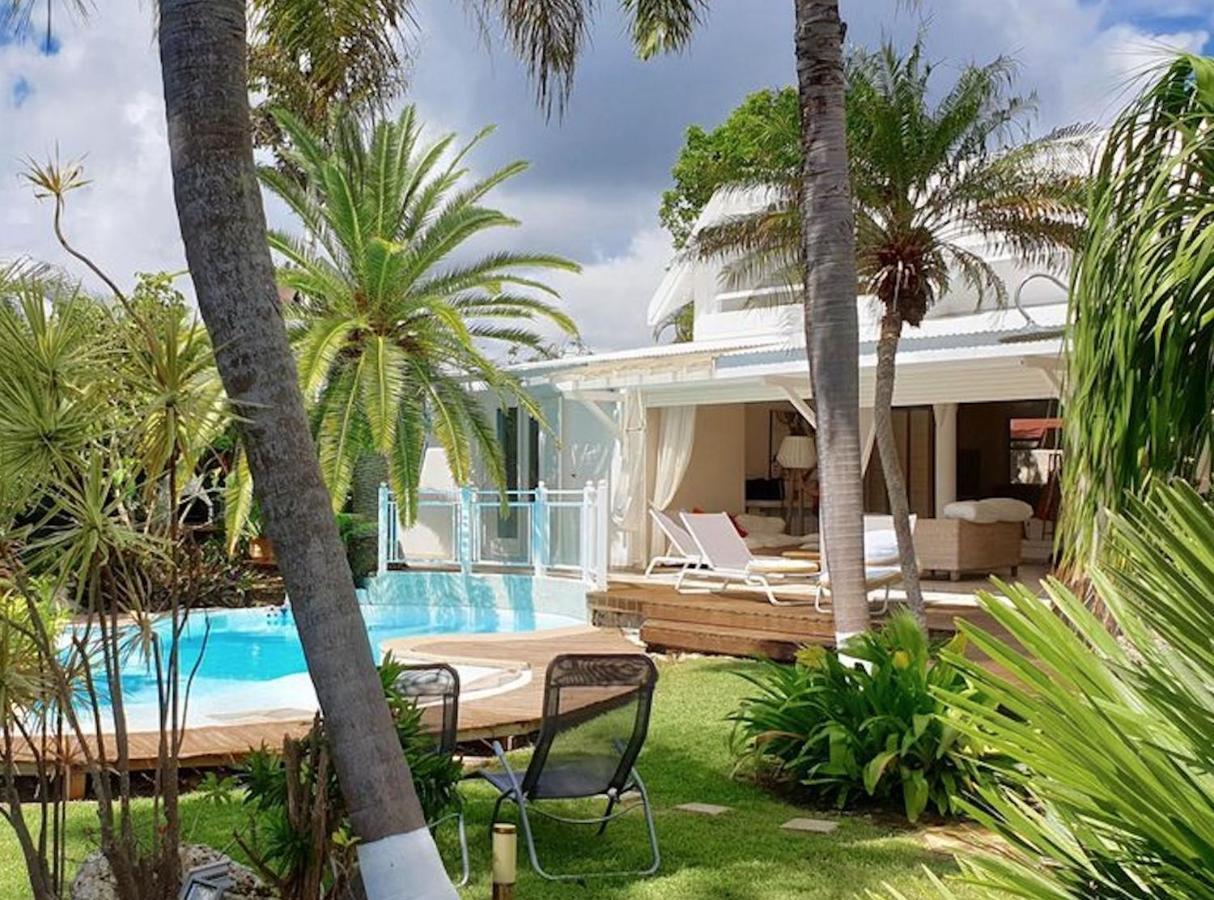 Villa Iguanou Et Piscine En Bord De Mer Proche Plages Marina Et Golf Saint-Francois (Grande-Terre) Exterior foto