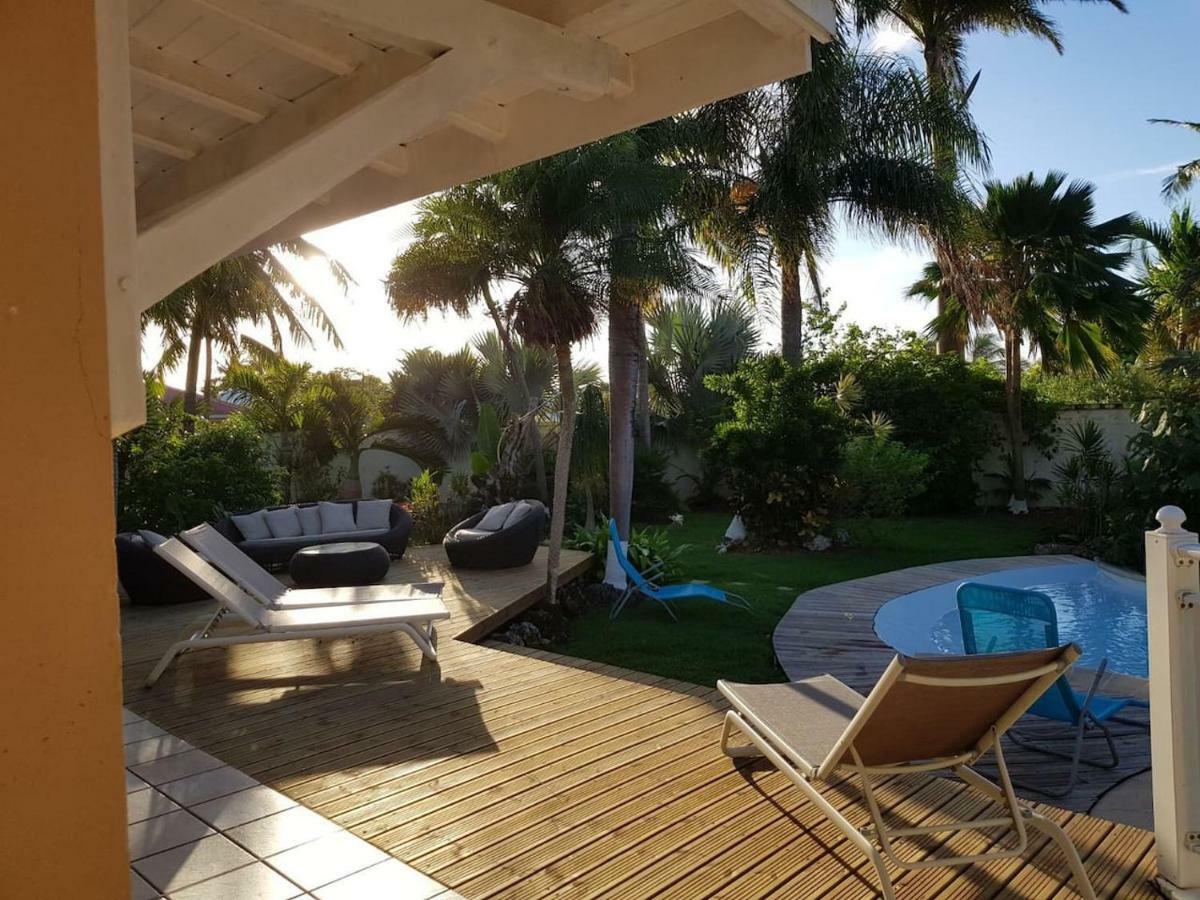 Villa Iguanou Et Piscine En Bord De Mer Proche Plages Marina Et Golf Saint-Francois (Grande-Terre) Exterior foto