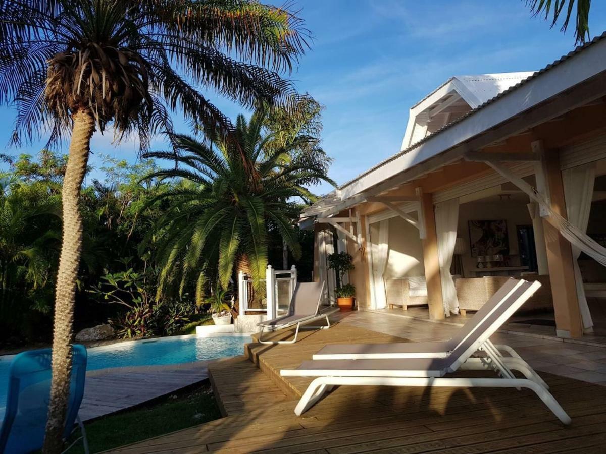 Villa Iguanou Et Piscine En Bord De Mer Proche Plages Marina Et Golf Saint-Francois (Grande-Terre) Exterior foto