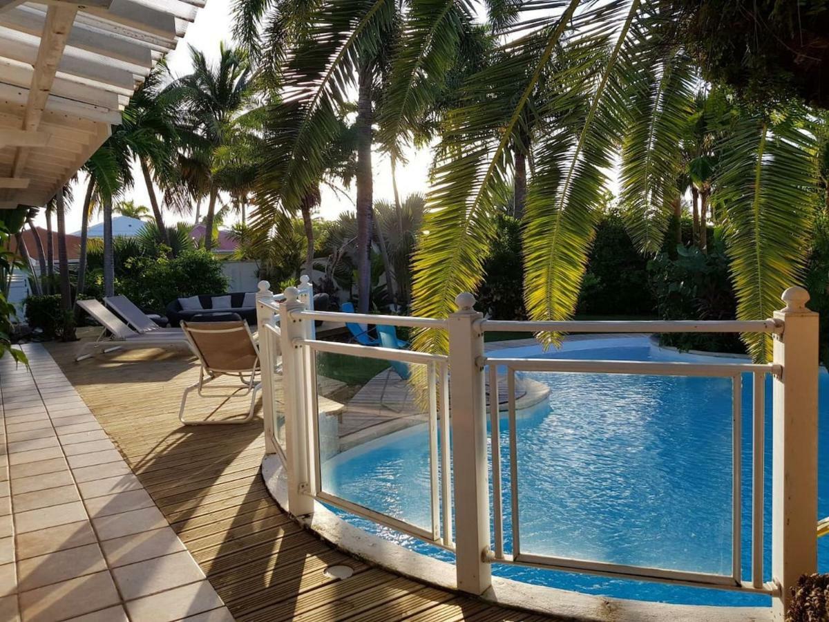 Villa Iguanou Et Piscine En Bord De Mer Proche Plages Marina Et Golf Saint-Francois (Grande-Terre) Exterior foto