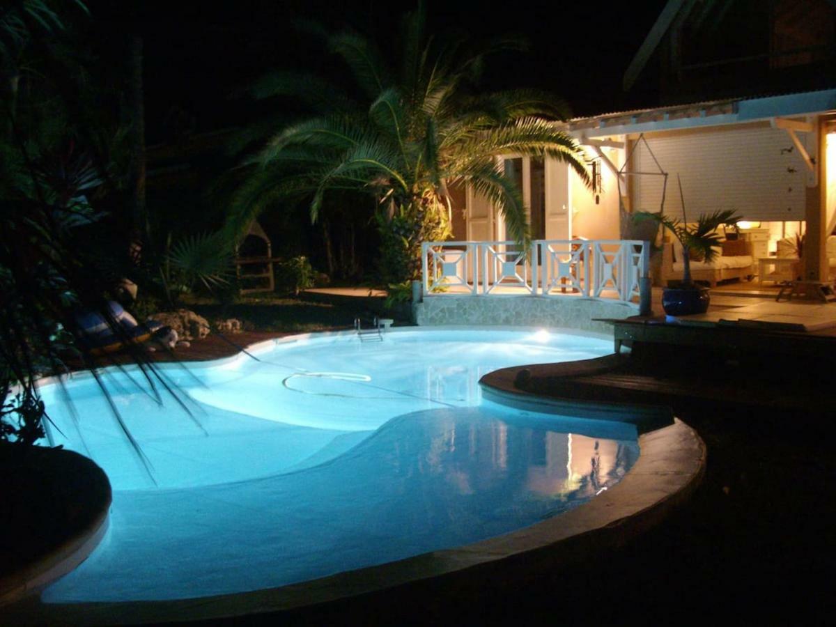 Villa Iguanou Et Piscine En Bord De Mer Proche Plages Marina Et Golf Saint-Francois (Grande-Terre) Exterior foto