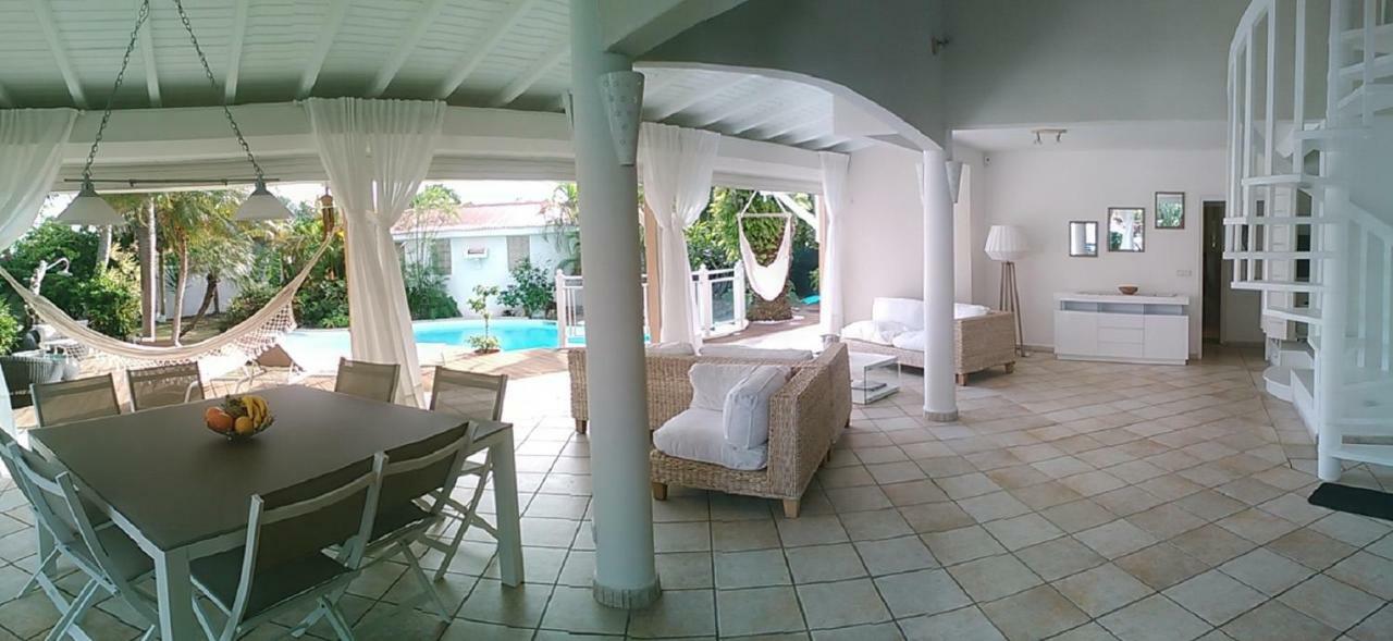 Villa Iguanou Et Piscine En Bord De Mer Proche Plages Marina Et Golf Saint-Francois (Grande-Terre) Exterior foto
