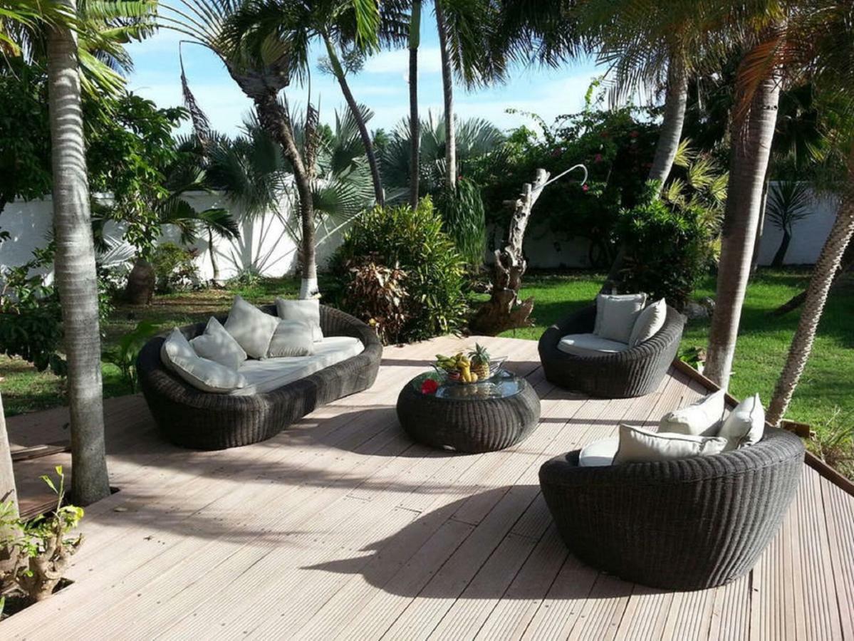Villa Iguanou Et Piscine En Bord De Mer Proche Plages Marina Et Golf Saint-Francois (Grande-Terre) Exterior foto